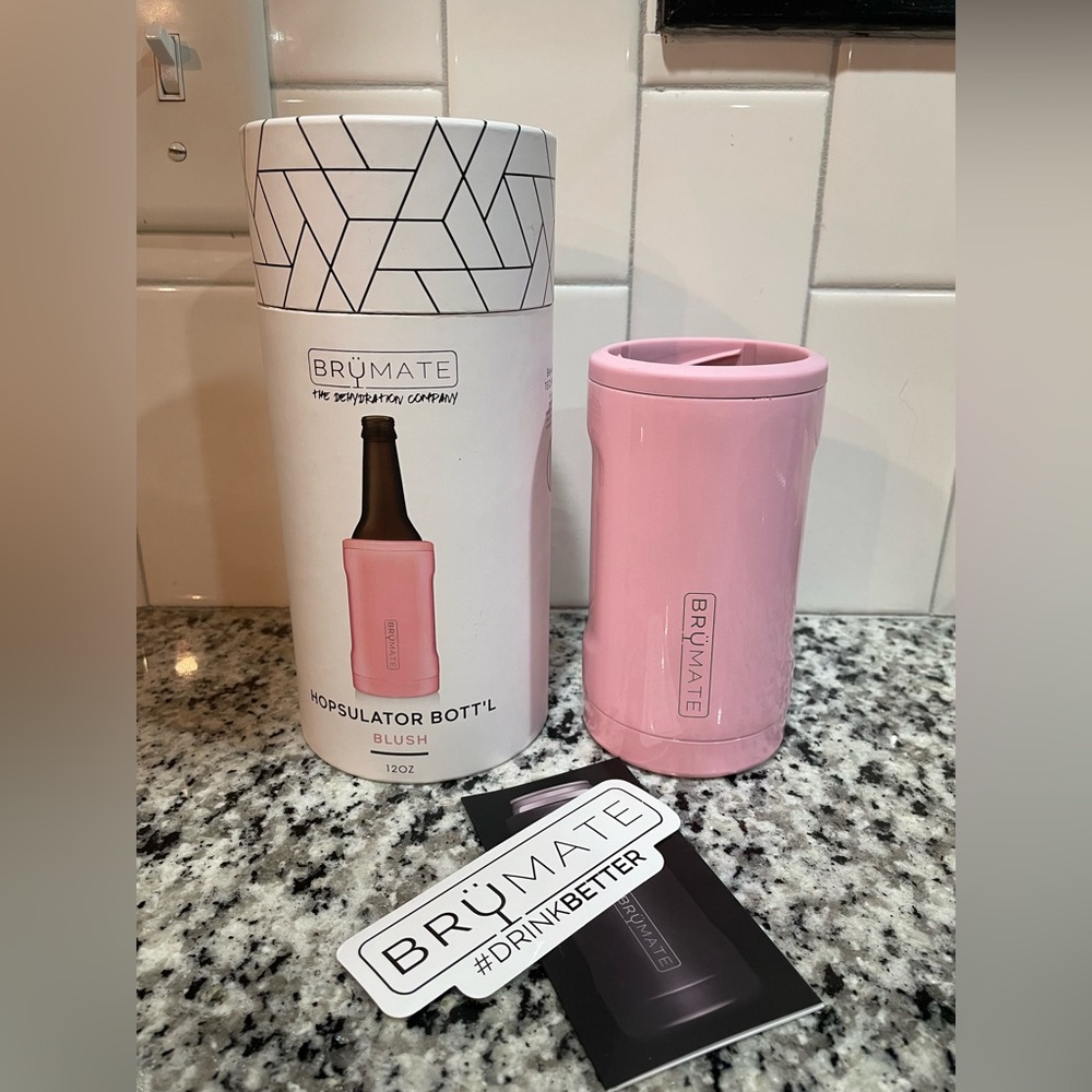 Hopsulator Bott’l- Bottle Cooler in color Blush